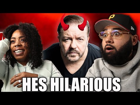 BLACK COUPLE REACTS - RICKY GERVIAS MOST SAVAGE MOMENTS!!