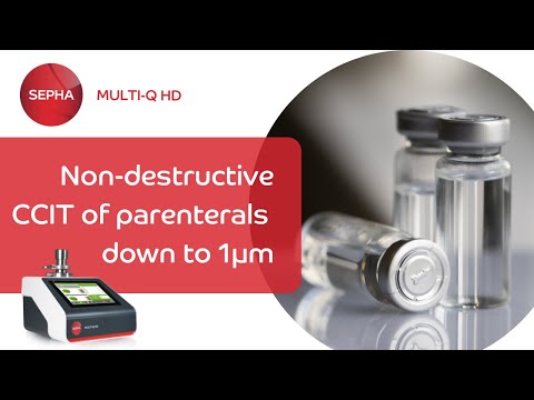 Détecteur de fuites d'emballages par décroissance sous vide - Sepha Multi-Q HD_1