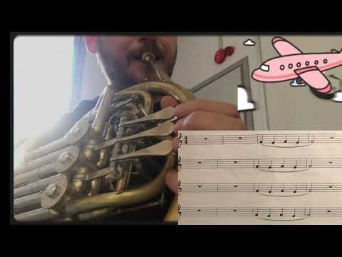 På språng - valthorn