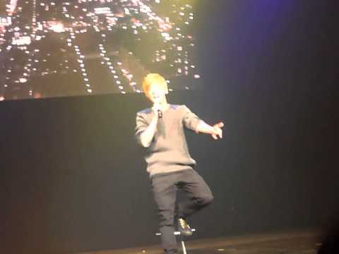 [08/02/13]Teen Top Live in London:Chunji Solo: Count On Me (Cover) Special Stage