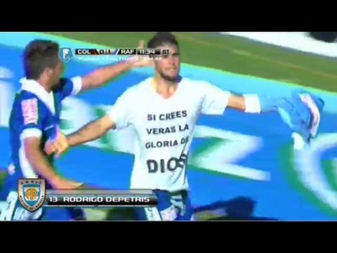 Gol Rodrigo Depetris - Atlético Rafaela 1 Vs Colón (Santa Fe) 0 - Final 2014 - Permanencia