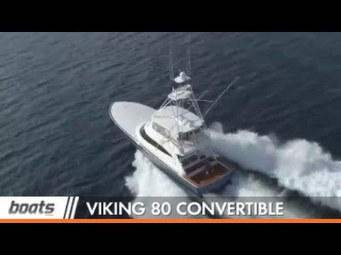 Viking 80 Convertible: Video Boat Review