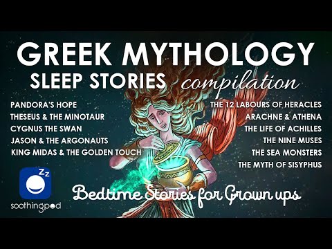Bedtime Sleep Stories | ???? 7 HRS Greek Mythology Stories Compilation ???? | Famous Greek Myths