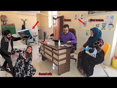 محبت:second wife wanted to prevent her husband from taking first wife to the doctor for a checkup