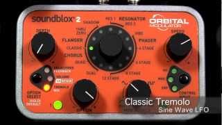Video thumbnail for Soundblox 2 Orbital Modulator Demo by sourceaudioeffects