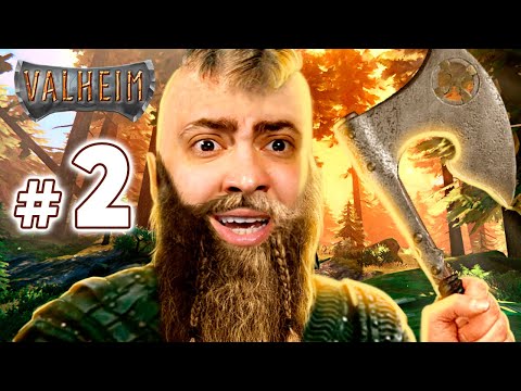 alanzoka jogando Valheim com os amigos - Parte 2