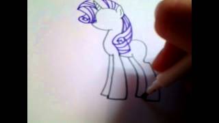 Смотреть онлайн Как рисовать пони