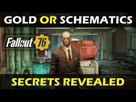 Choosing Gold or Military Shematics: Secrets Revealed | Fallout 76 Wastelanders Secrets Revealed