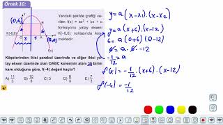 Eğitim Vadisi 11.Sınıf Matematik 9.Föy İkinci Dereceden Fonksiyonlar ve Grafikleri 2 Konu Anlatım Videoları