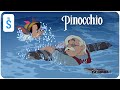 Pinocchio 1940 Scene A Whale Of A Sneeze