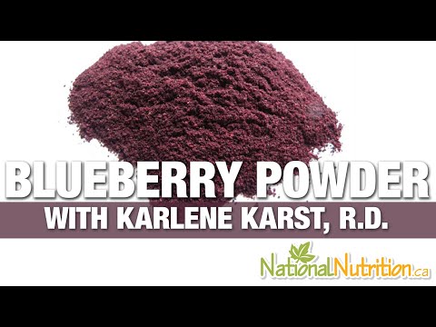 Blueberry Powder