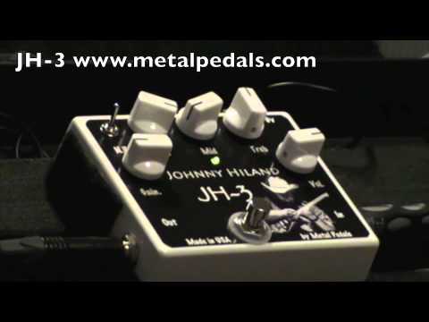 Johnny Hiland signature pedal, www.metalpedals.com JH-3 demo Distortion pedal