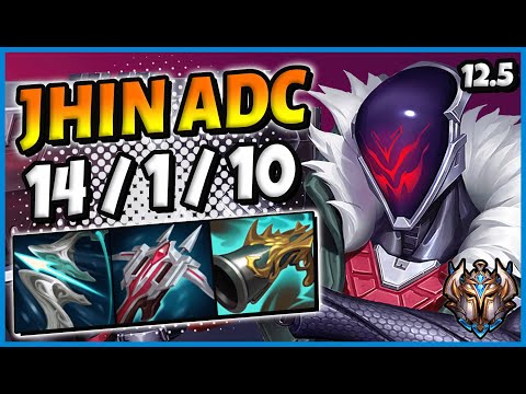 Jhin ADC vs Aphelios / EUW Challenger / Patch 12.5 / Season 12⭐
