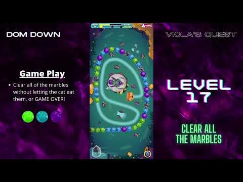 Viola's Quest 🟣🟠🔴 / Level 17 / Dom Down