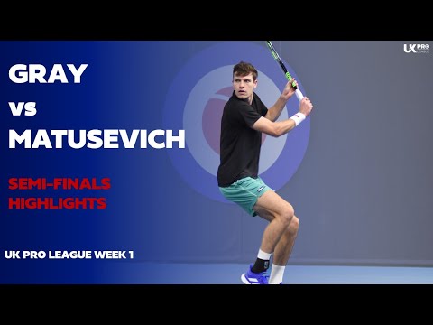 Gray ends Matusevich's winning streak at the UKPL | UKPL WK1 | Semi-final