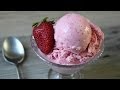 Strawberry Ice Cream Fast Easy Strawberry Ice Cream Eggless Ice Cream Recipe