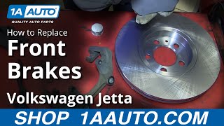 How to Replace Front Brakes 00-05 Volkswagen Jetta