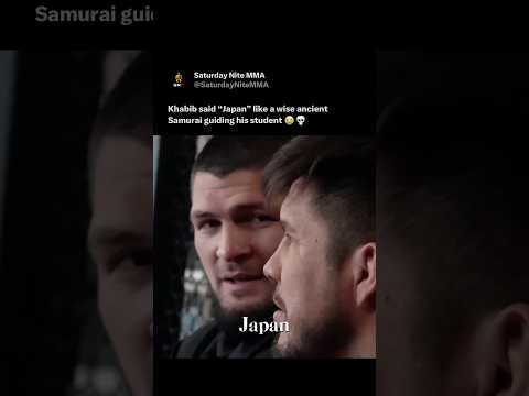 The way Khabib said “Japan” 😭😭. #ufc #khabibnurmagomedov #mma #henrycejudo #ufcmemes