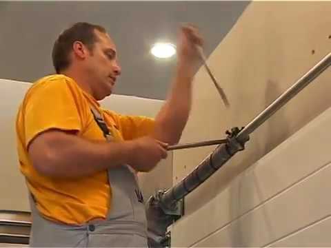Eurokapu garázskapu videó. Hogyan készül NORMÁL vasalattal. 2.