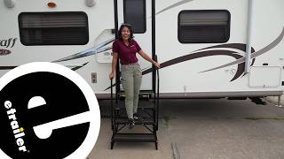 etrailer | Complete Breakdown of the Econo Porch Trailer Step w/ 2 Handrails and Landing