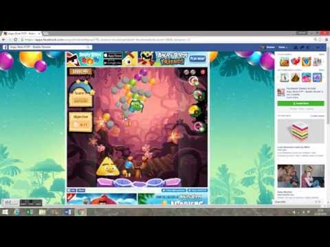 Angry Birds POP! on Facebook - Level 45 Walkthrough