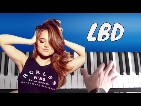 Becky G - LBD Piano Tutorial