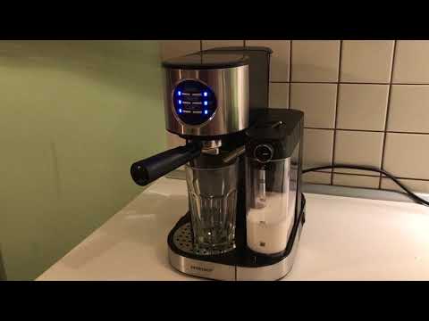 SilverCrest (SEMM 1470 A1) coffee machine - Demonstration