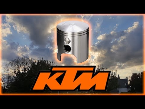 KTM Piston Change