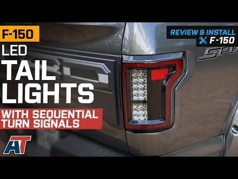 2015-2017 F150 LED Tail Lights with Sequential Turn Signals Review & Install