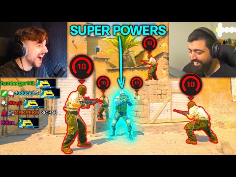 FURI WITH SUPER POWERS vs. 5 FACEIT LEVEL 10s (1v5)