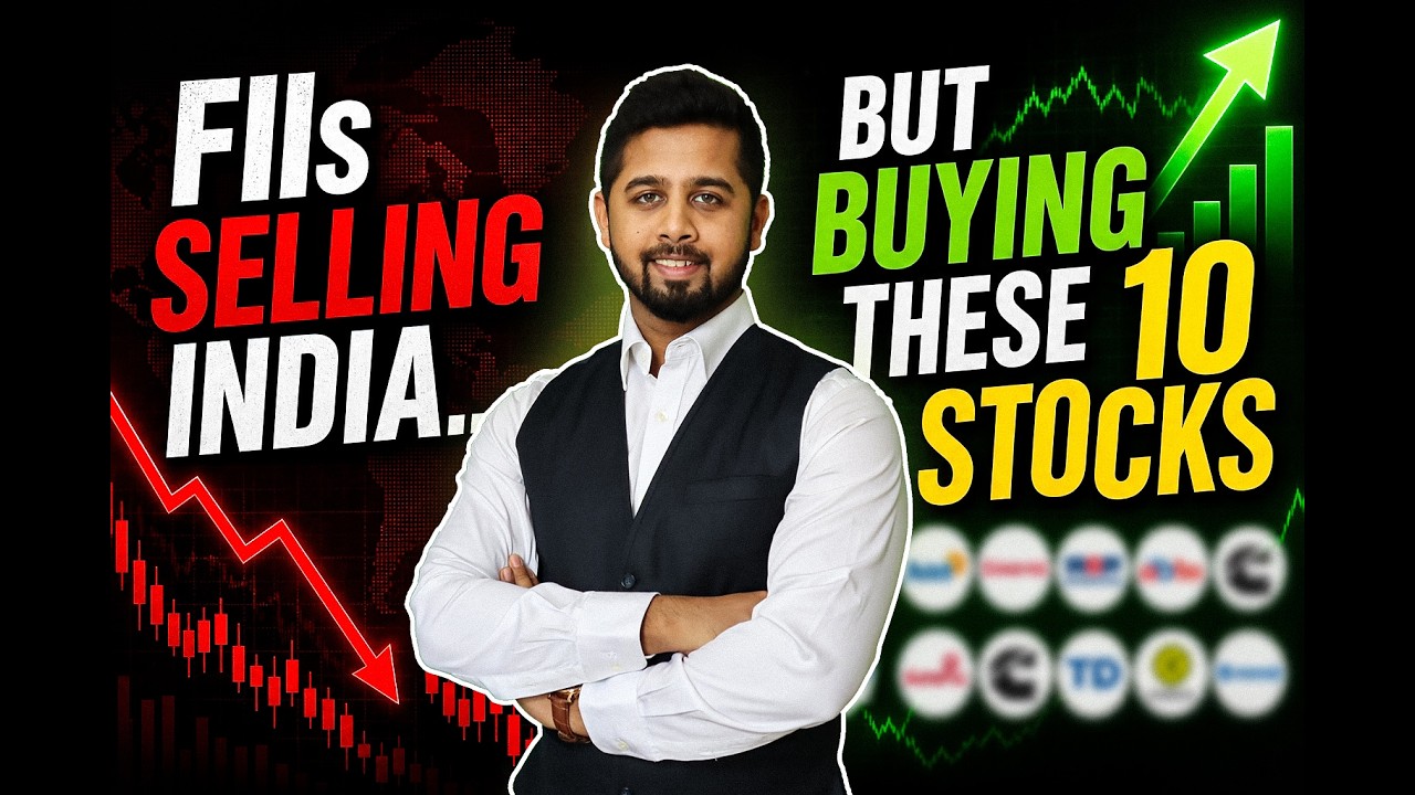 FIIs Are Bearish on India… But Bullish on These 10 Stocks