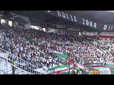 "ONCE CALDAS 1 VS 0 SANTA FE -HOLOCAUSTO NORTE 30 AGOSTO 2015" Barra: Holocausto Norte • Club: Once Caldas