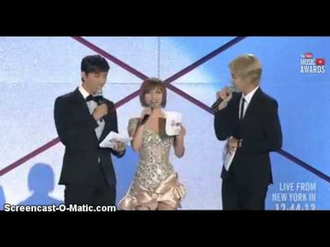 YouTube Music Awards 2013 MC CUT PART 2