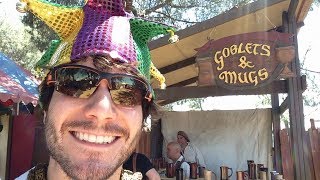 Overly Excited Tourist Survives Renaissance Faire