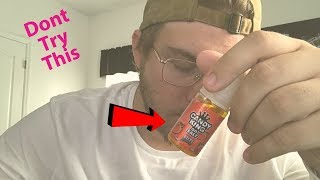 VAPING 50 NIC ON MY RDA (don’t try this)