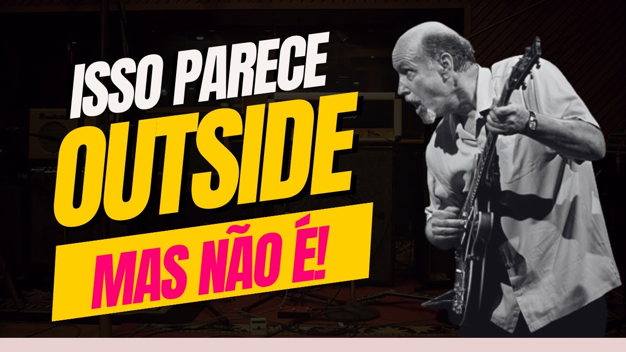 Como Tocar Pentatônica com efeito Outside (FÁCIL DE APLICAR) - John Scofield Style
