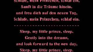 Schlafe mein Prinzchen, schlaf ein