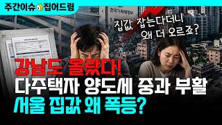 “집값 잡는다더니 왜 더 오르죠?”…서울 아파트값 다시 급등한 진짜 이유 [주간이슈, 집어드림]