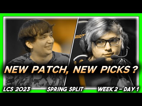 PATCH 13.1b IS HERE (LCS 2023 CoStreams | Spring Split | W2D1)
