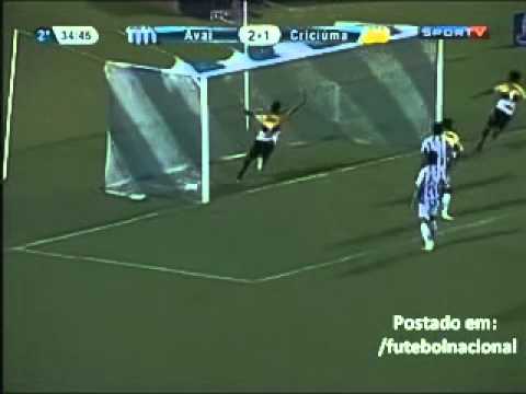 Avaí 3 x 2 Criciúma - Gols - Campeonato Catarinense 2012  [25/01/12]