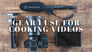 Gear I use for Cooking Videos // This is all you need