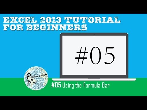 Using the Formula Bar in Excel
