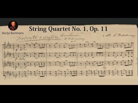Tchaikovsky - String Quartet No. 1, Op. 11 (1871)