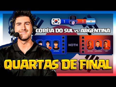 QUARTAS DO MUNDIAL DE CLASH ROYALE: ARGENTINA X COREIA DO SUL