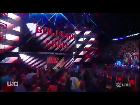 Wwe smackdown live the new day vs shelton benjamin and chad gable highlight match