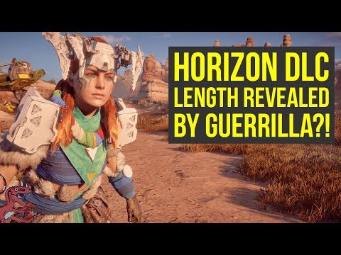 Horizon Zero Dawn DLC LENGTH REVEALED BY GUERRILLA GAMES?! (Horizon Zero Dawn Frozen Wilds) Video