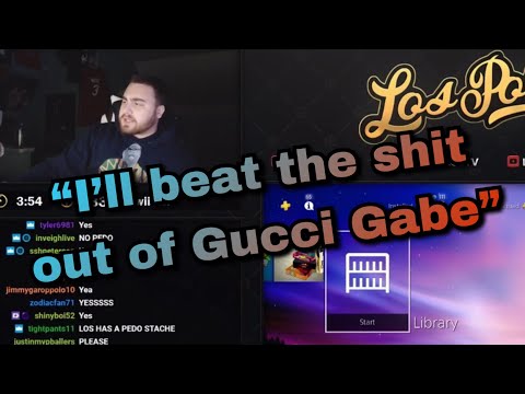 LosPollosTv Reacts to Gucci Gabe DissTrack (NEW)