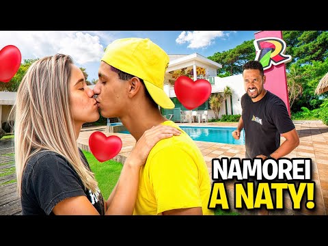 NAMOREI A NATHY DA PRODUCÃO POR 24 HORAS *O Felipe surtou ?