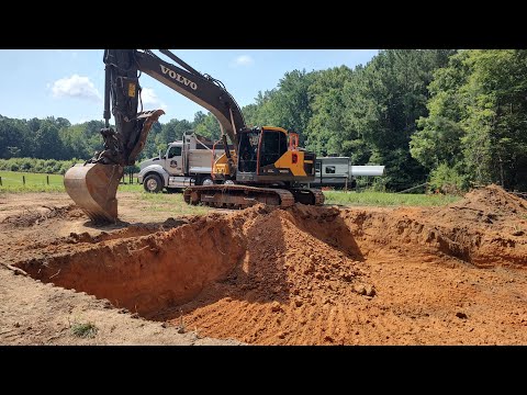 Digging A Basement For A New House