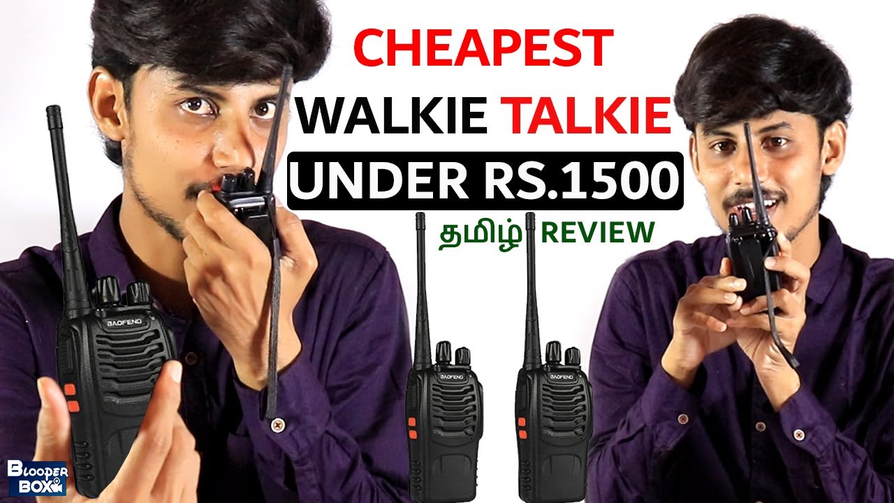 Walkie Talkie Device Review